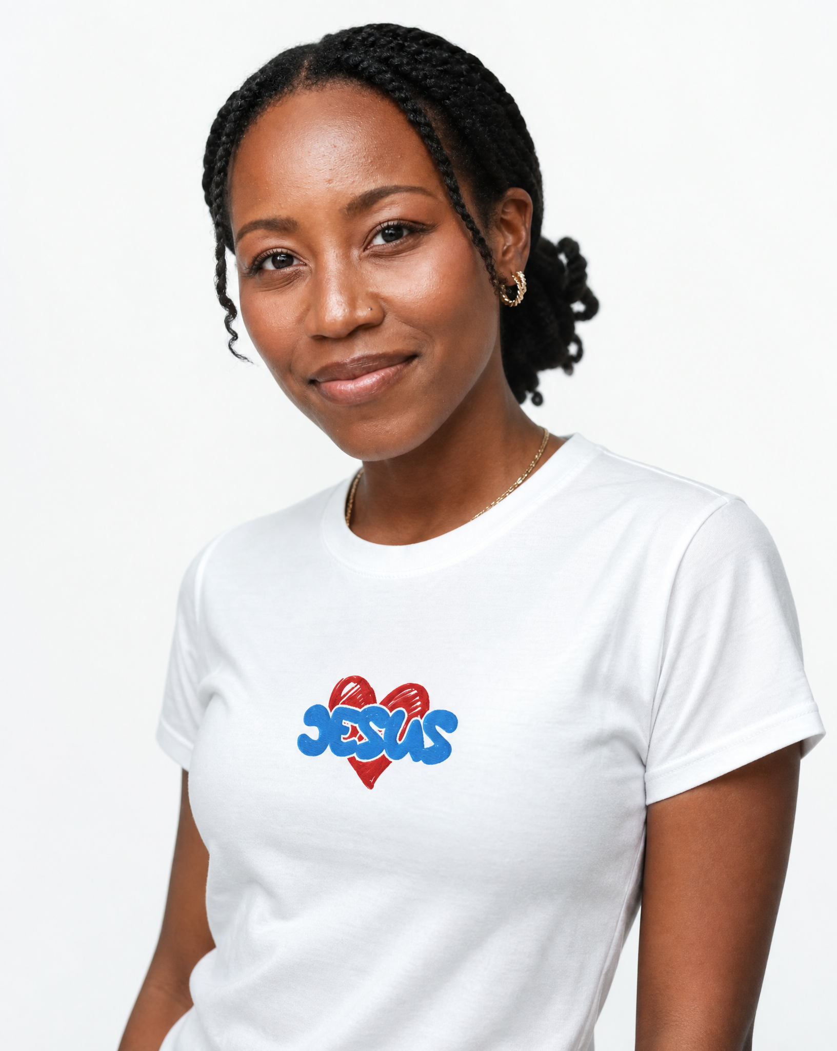 "LOVE JESUS" (Women's Shirt) given