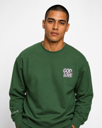 "GOD IS LOVE" Premium Sweatshirt given