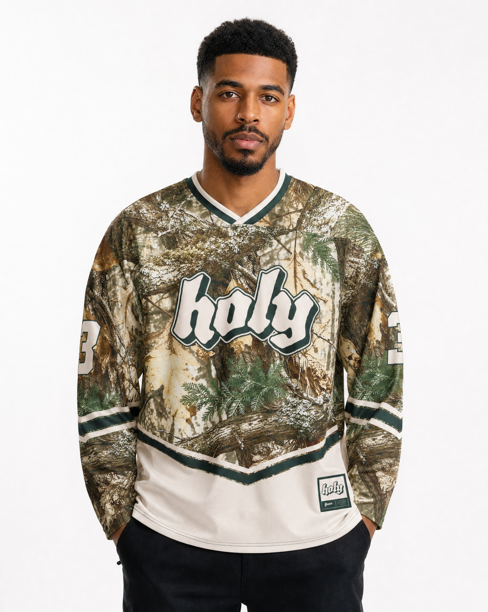 "Holy" Hockey Jersey