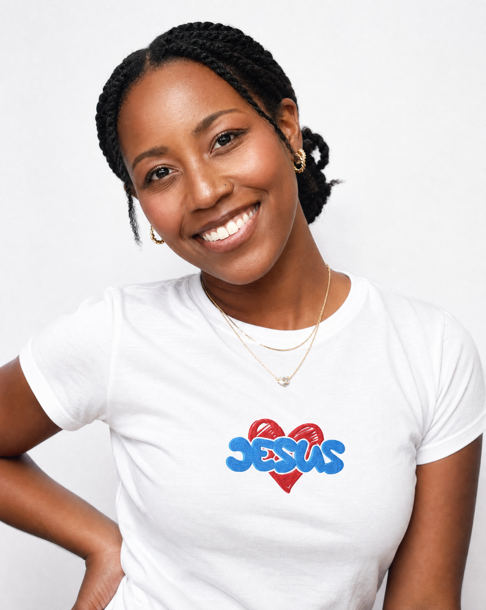 "LOVE JESUS" (Women's Shirt) given