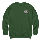 "GOD IS LOVE" Premium Sweatshirt given